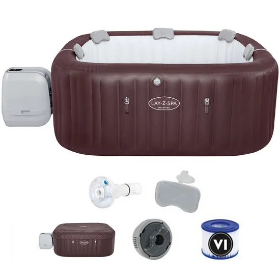 Bestway Lay-Z-Spa Maldives HydroJet Pro 6001U - 201x201x80 cm - Piscina hidromasaje spa