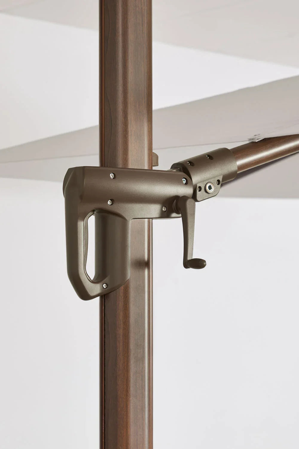 Parasol 290 cm en tela y aluminio Cannes