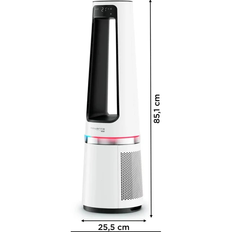 Rowenta Eclipse QU5060F0 Purificador de aire, Ventilador y Calefactor 3 en 1